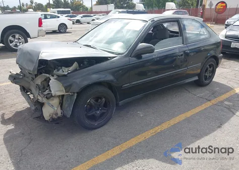 1996 Honda Civic Dx z USA, uszkodzony, nr VIN 2HGEJ6448TH124456